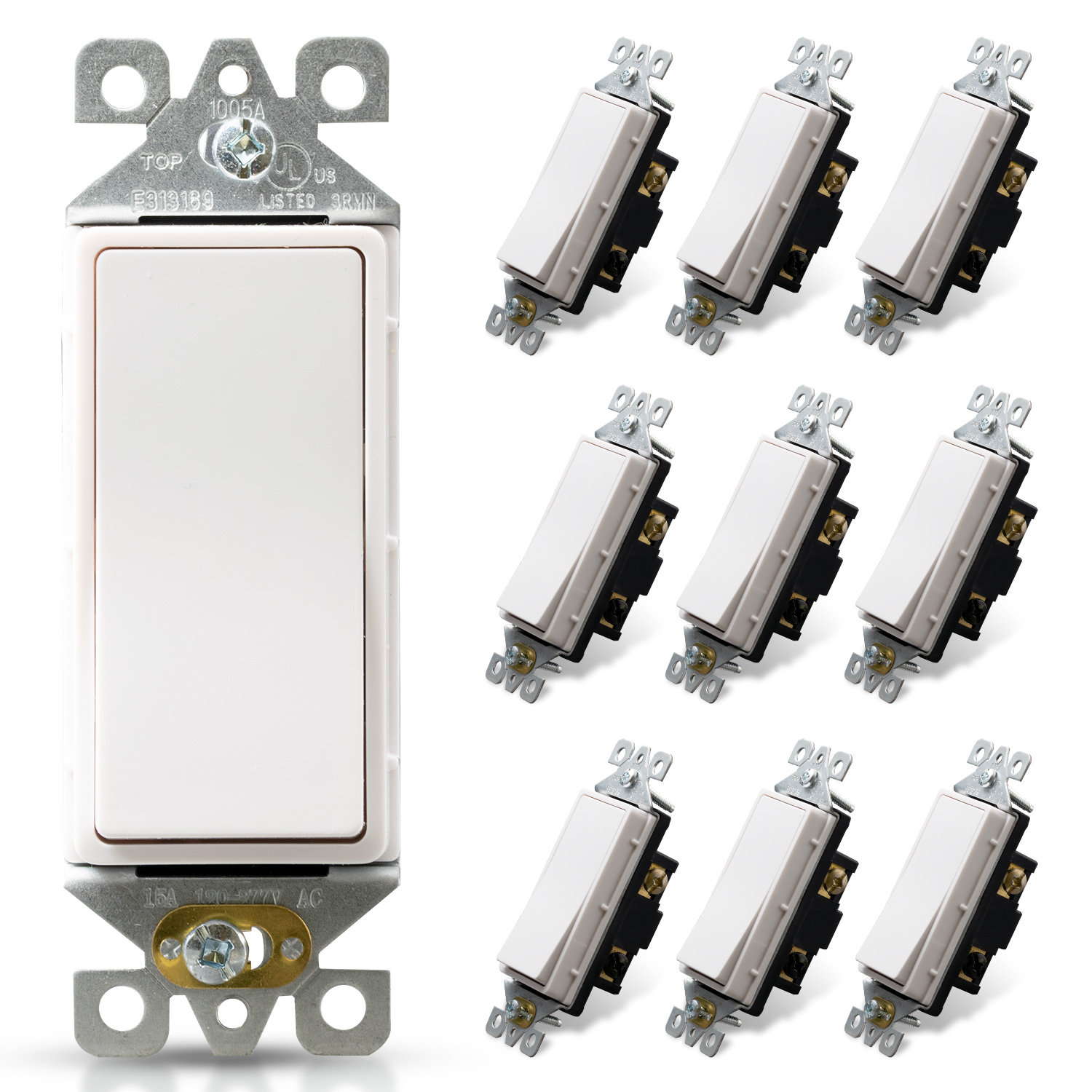 ELEGRP 15-Amp 3-Way Rocket Light Switch & Reviews | Wayfair