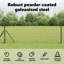 Vidaxl Fence Posts 7 Pcs Diameter32 Mm Galvanised Steel-2099660741-2099660762