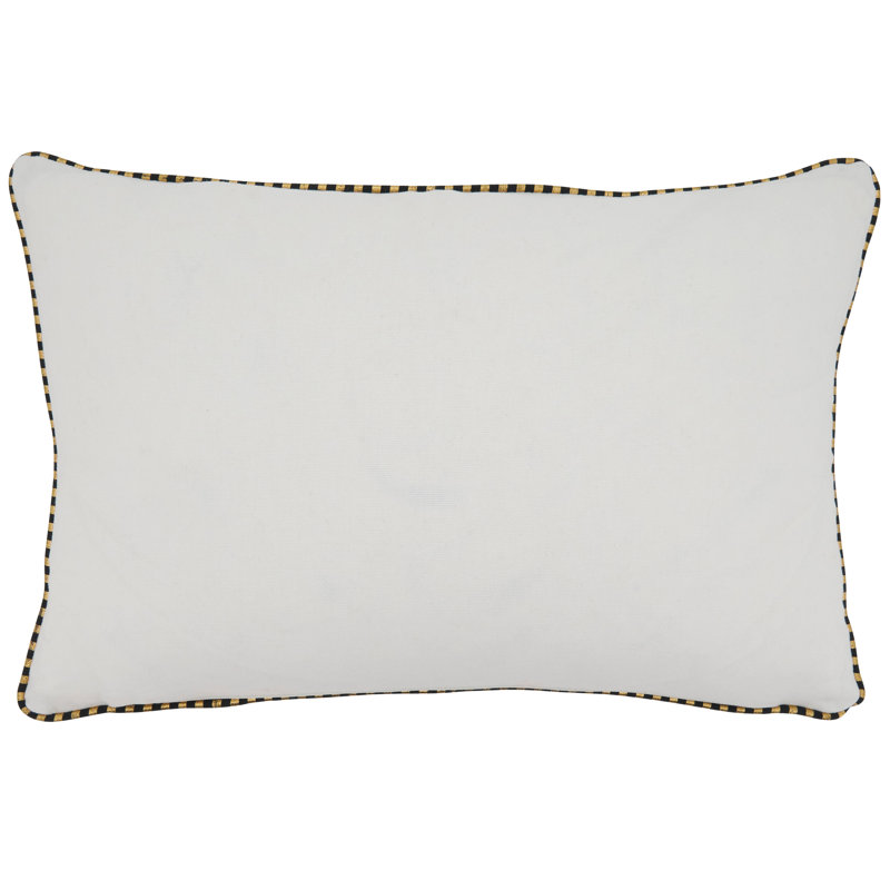 Gold Stockings Design Cotton Throw Pillow with Down Filling