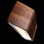 Asgard Wood LED Flush Mounted Sconce
