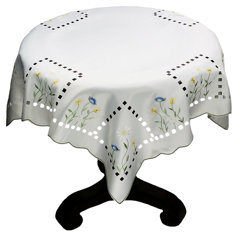Wehr Embroidered Cutwork Table Topper