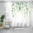 Floral Shower Curtain with Hooks Included-1706553759