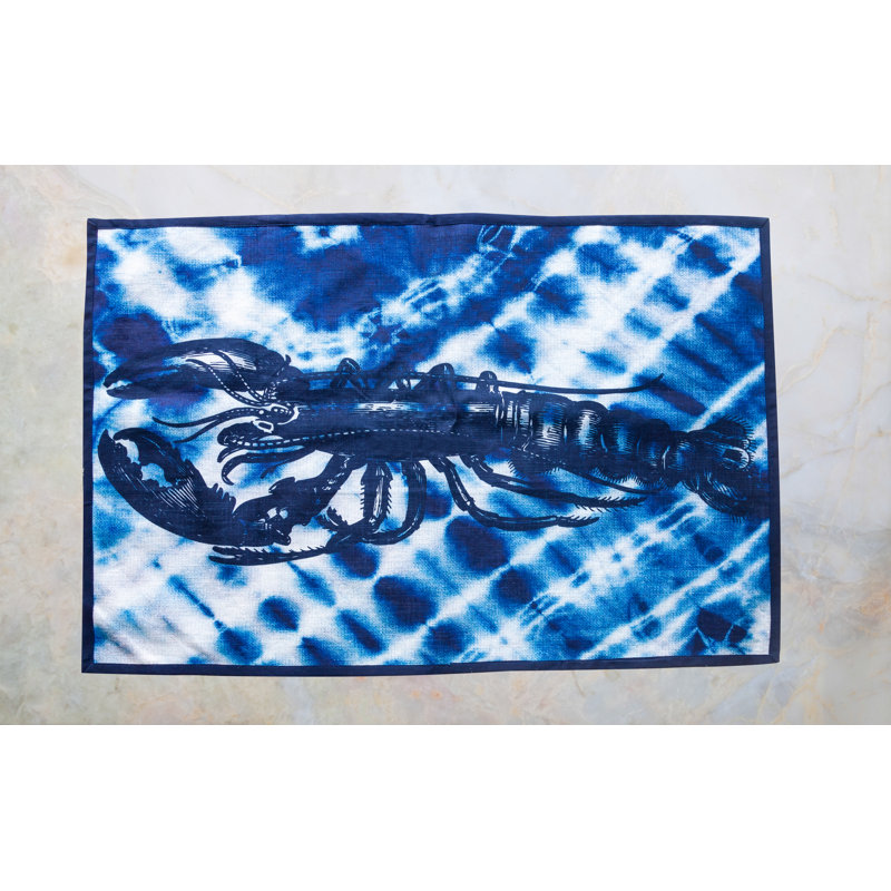 Serviette de thé homard
