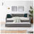 Armie Upholstered Daybed,with Two Drawers Trundle Upholstered Tufted Sofa Bed,Guest Bed-1658631805-1658631800
