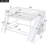 Full Over Full Bunk Bed With Ladder-984998220