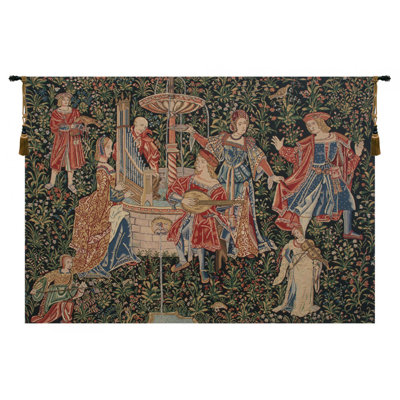 Loom Woven Cotton Blend Wall Hanging