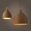 Cerita 1 - Light Natural Cone Pendant-Handmade Semi-teardrop Cone Pendant Light Twine Rope Kitchen Dining Living Room