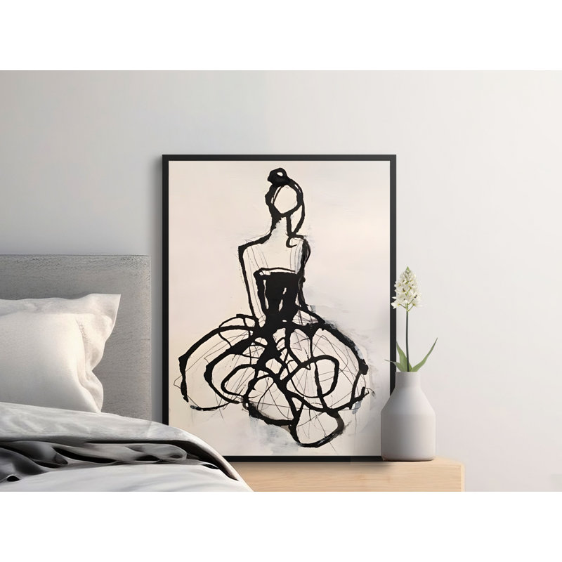 Modern Abstract Matte Poster, 22x34
