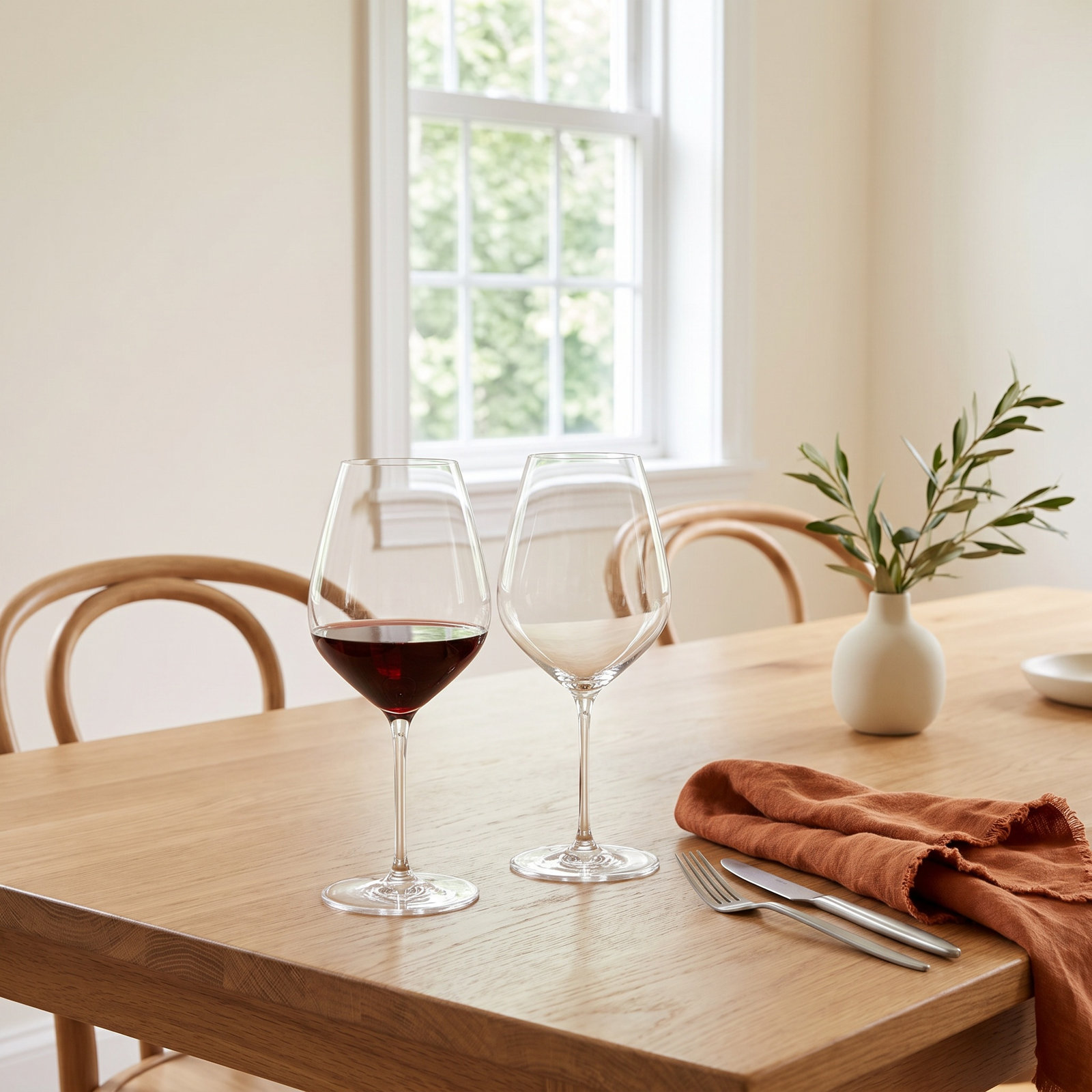 Veloce Crystal Red Wine Glass