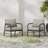 Round Tube Sofa Chair Set of 2