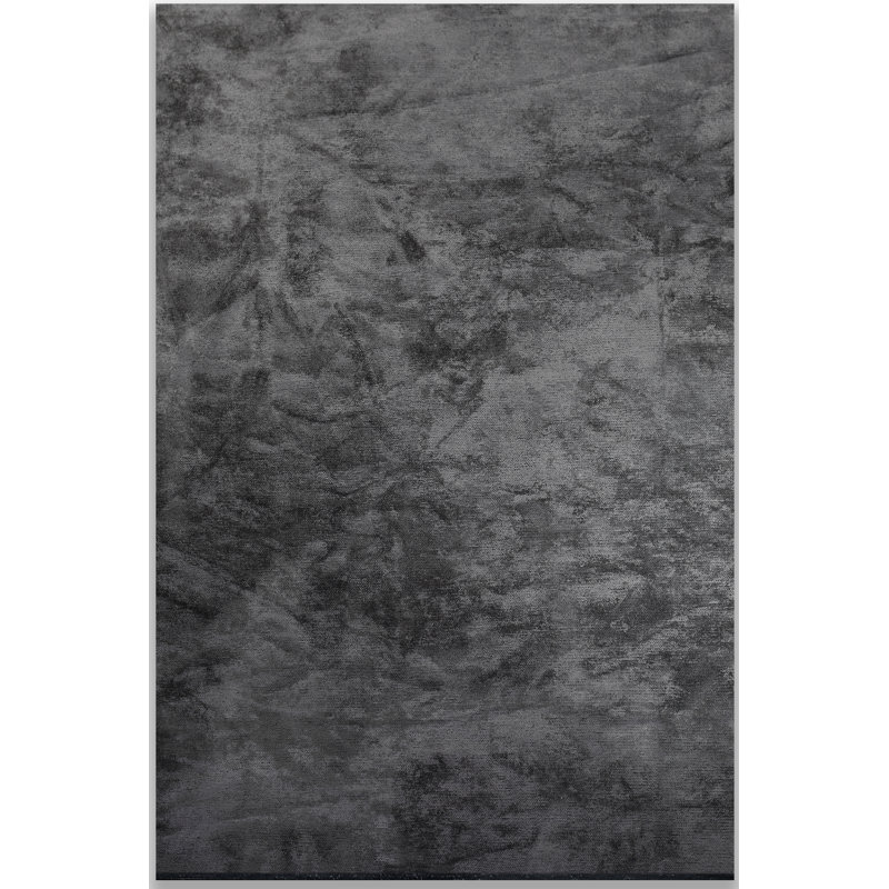 Tapis gris foncé Rapture, Rectangle 7 pi 10 po x 11 pi 2 po