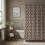 Rideau de douche Pink Bark Lattice-2122868004