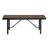 Oak And Rectangle Bench, A Stylish And Sturdy Seating Option For Any Space