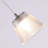 Atkin 1 - Light Nickel Single Pendant