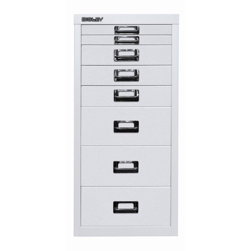 29er 27.9cm Wide 8 -Drawer File Cabinet, Traffic white