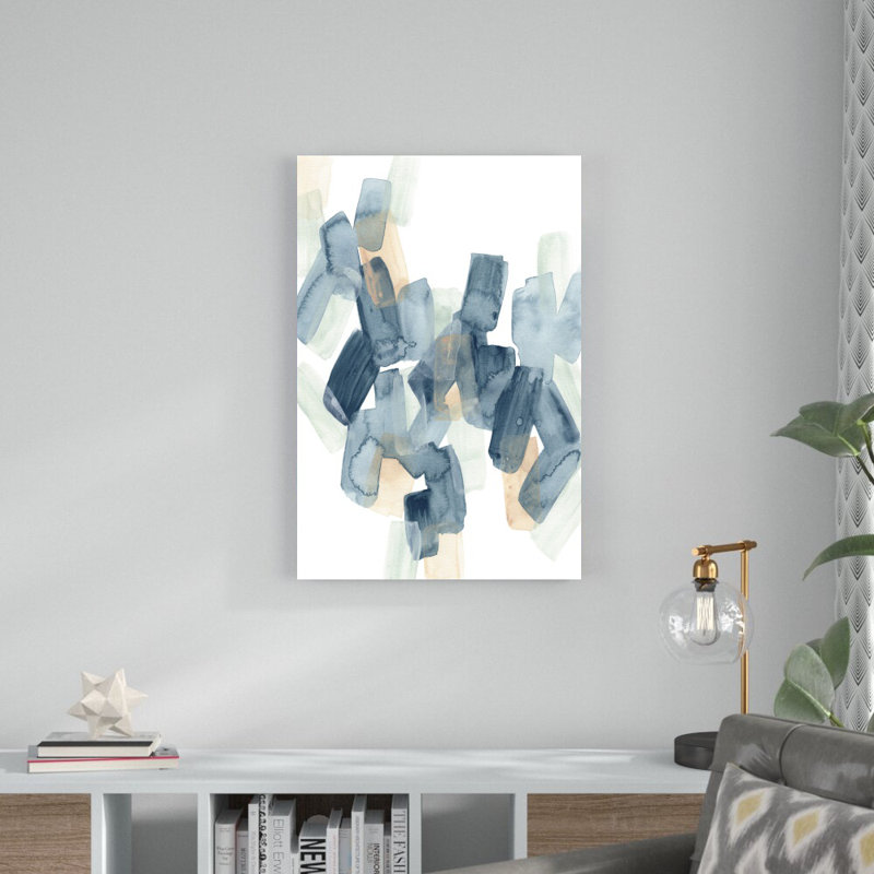 Indigo Facets II, H 36 po x l 24 po