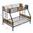 Twin-over-full Metal Bunk Bed