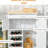 Bar Cart Rolling Kitchen Island on Wheels with Wine Rack