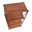 Bibliothèque chaleureuse Saratoga Rustic-66136493