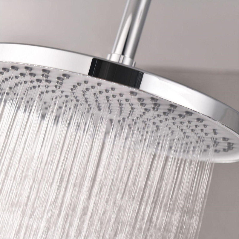 Full/Standard Adjustable Shower Head 1.8 GPM GPM with Self-Cleaning, Chrome