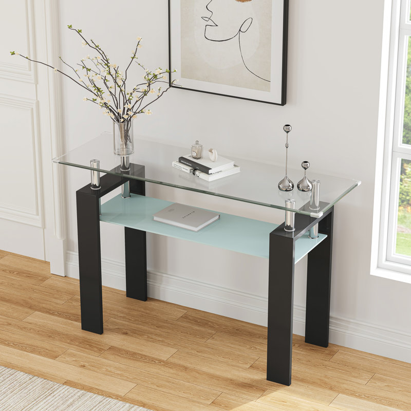 Console de 47,24 po Myrasol, Black