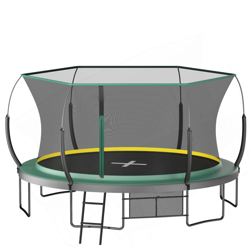 Trampoline 14 pi Springfree No Gap - vert