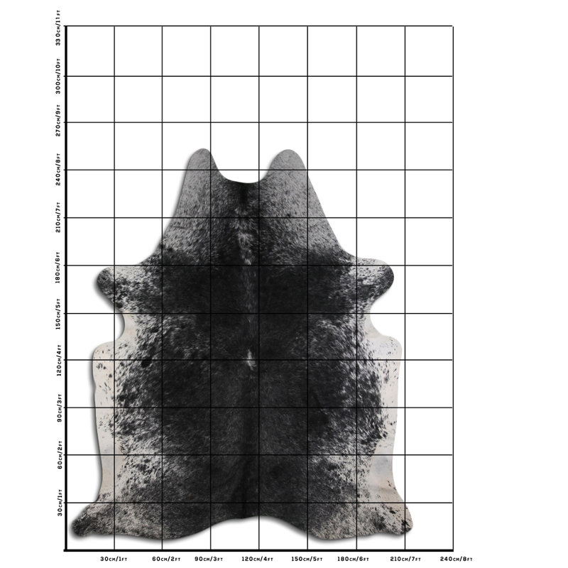 Cowhide Rug Speckled