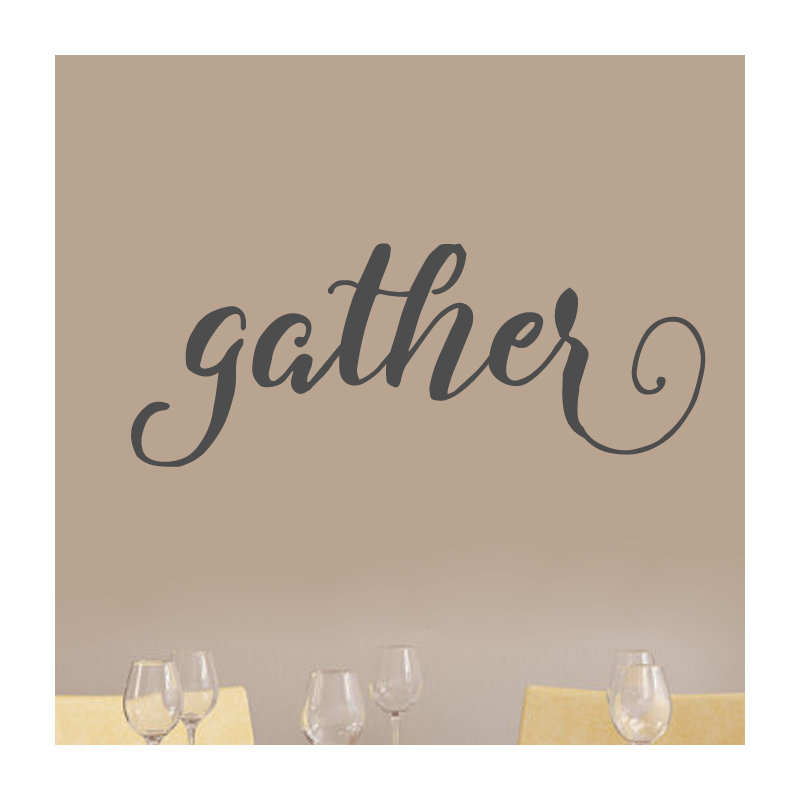 Adhésif décoratif «Gather», Gris foncé