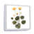 Cadre flottant blanc