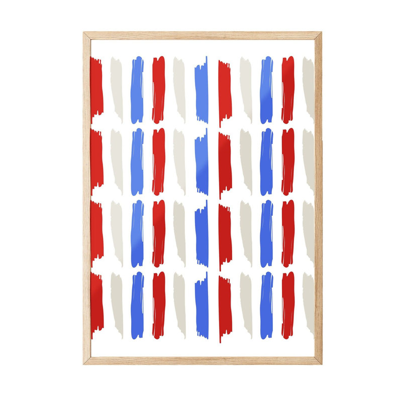 Peinture décorative encadrée