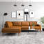 Canapé modulaire en cuir véritable Amarra-1358522040
