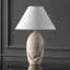 Lampe de table en travertin Kountz