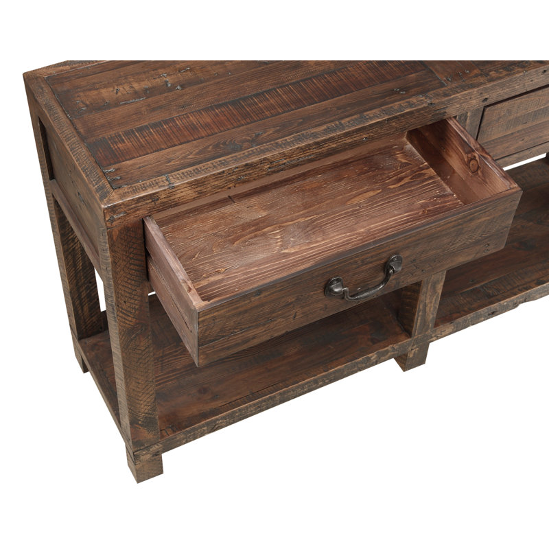 Alexandra 3 - Piece Solid Wood Living Room Table Set