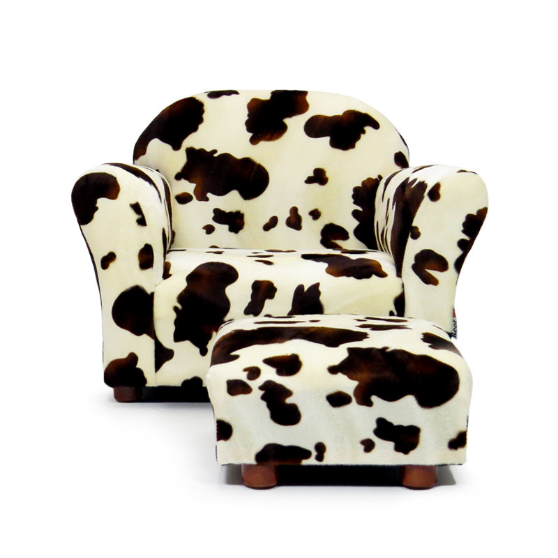 Fauteuil club et repose-pieds Weybridge, pour enfants, Poney