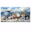 Beach Pottery in Blue and White Tons VII - ensemble d'art mural de poterie de plage-1493526329