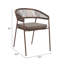 Ensemble de chaises de salle à manger Skye (ensemble de 2) - brun