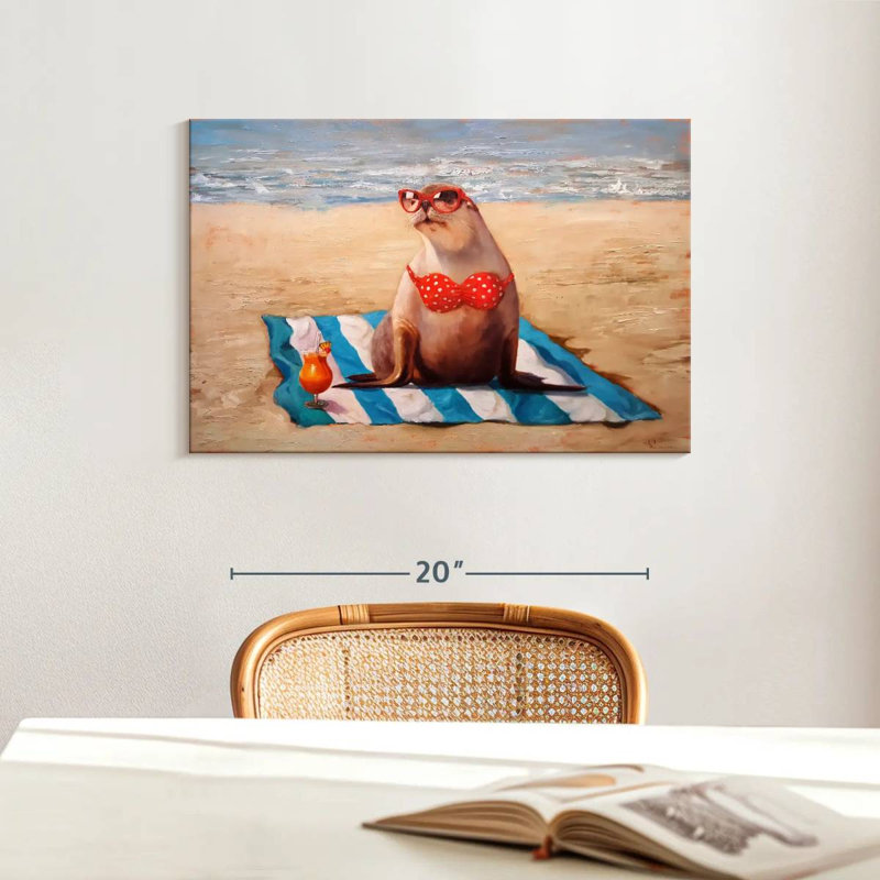 Brampt Beached, 16" H x 24" W