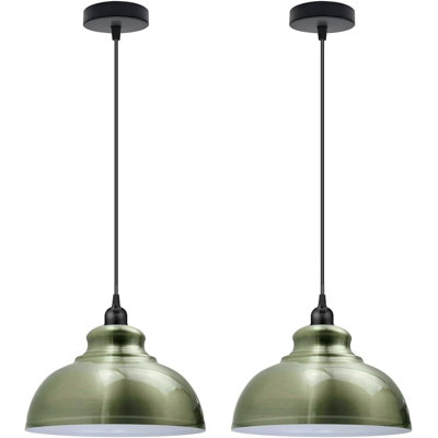 Ensemble de 2 luminaires suspendus Modern Modern