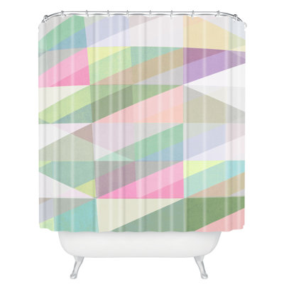 Geometric Shower Curtain