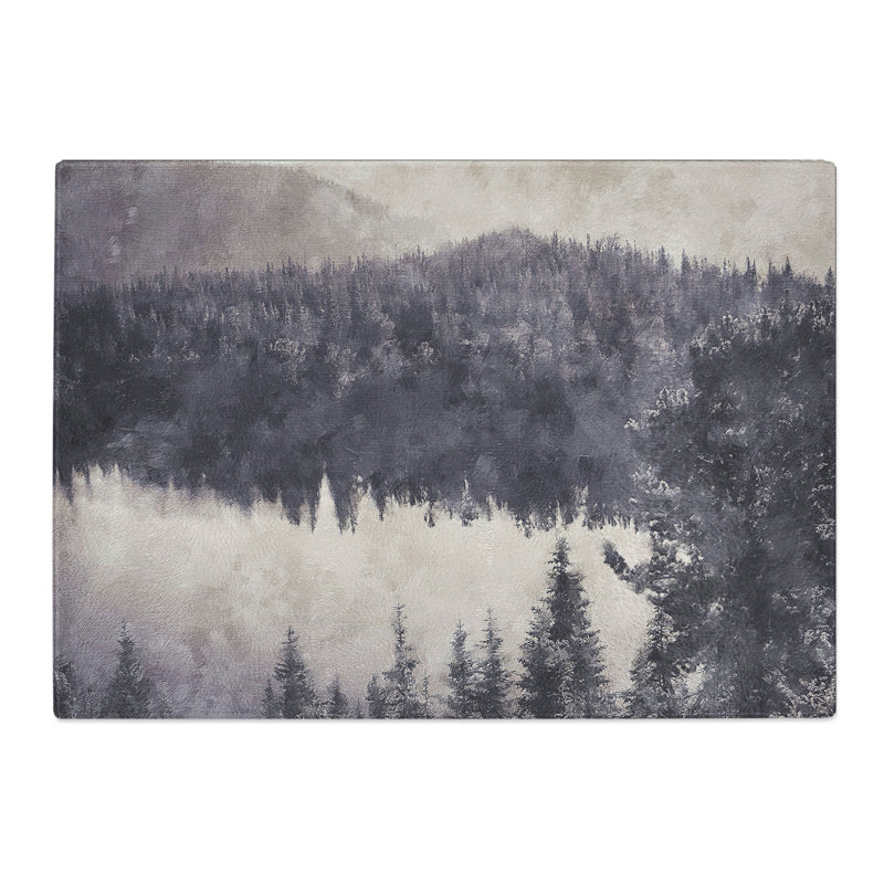 Forest and Lake Vol.2 Chopping Board, 0.4cm H x 20cm W x 28.5cm L
