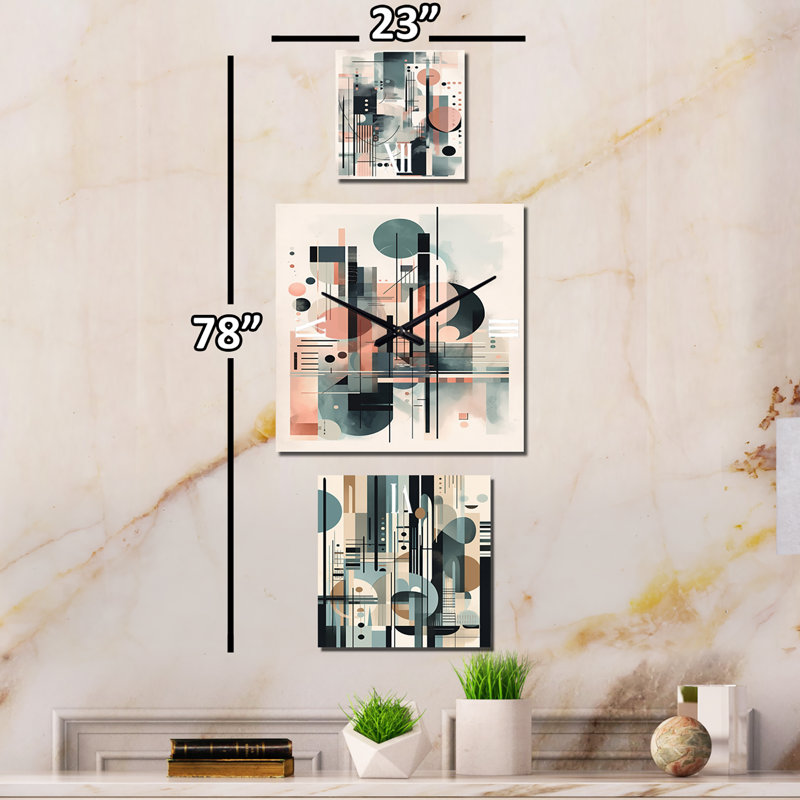 Hatsumi Metal Wall Clock