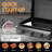 3-Burner Tabletop Propane Gas Griddle Grilll With Ceramic Coated Cast Iron Pan