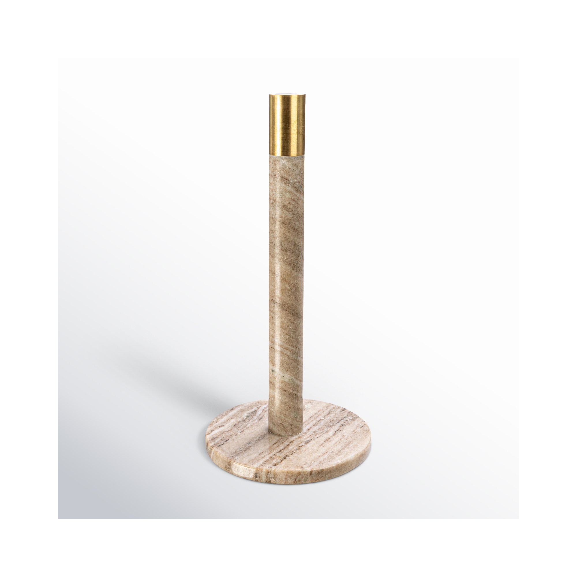 Free Standing Paper Towel Holder, Beige