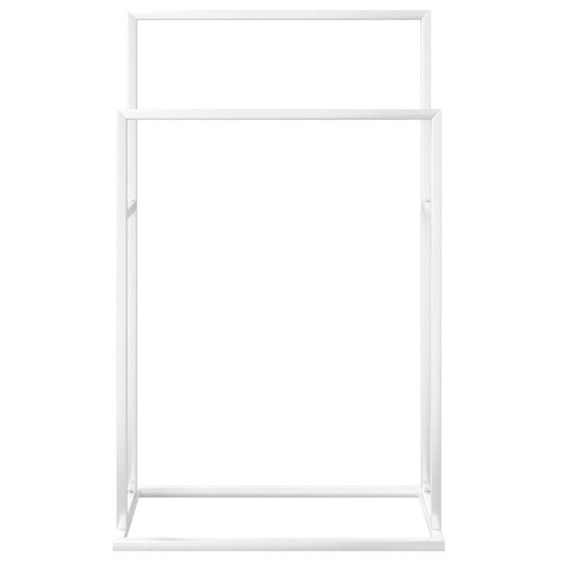 Brandalynn Towel Rack, White