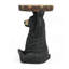 Tabouret de table d'appoint à piédestal Black Bear