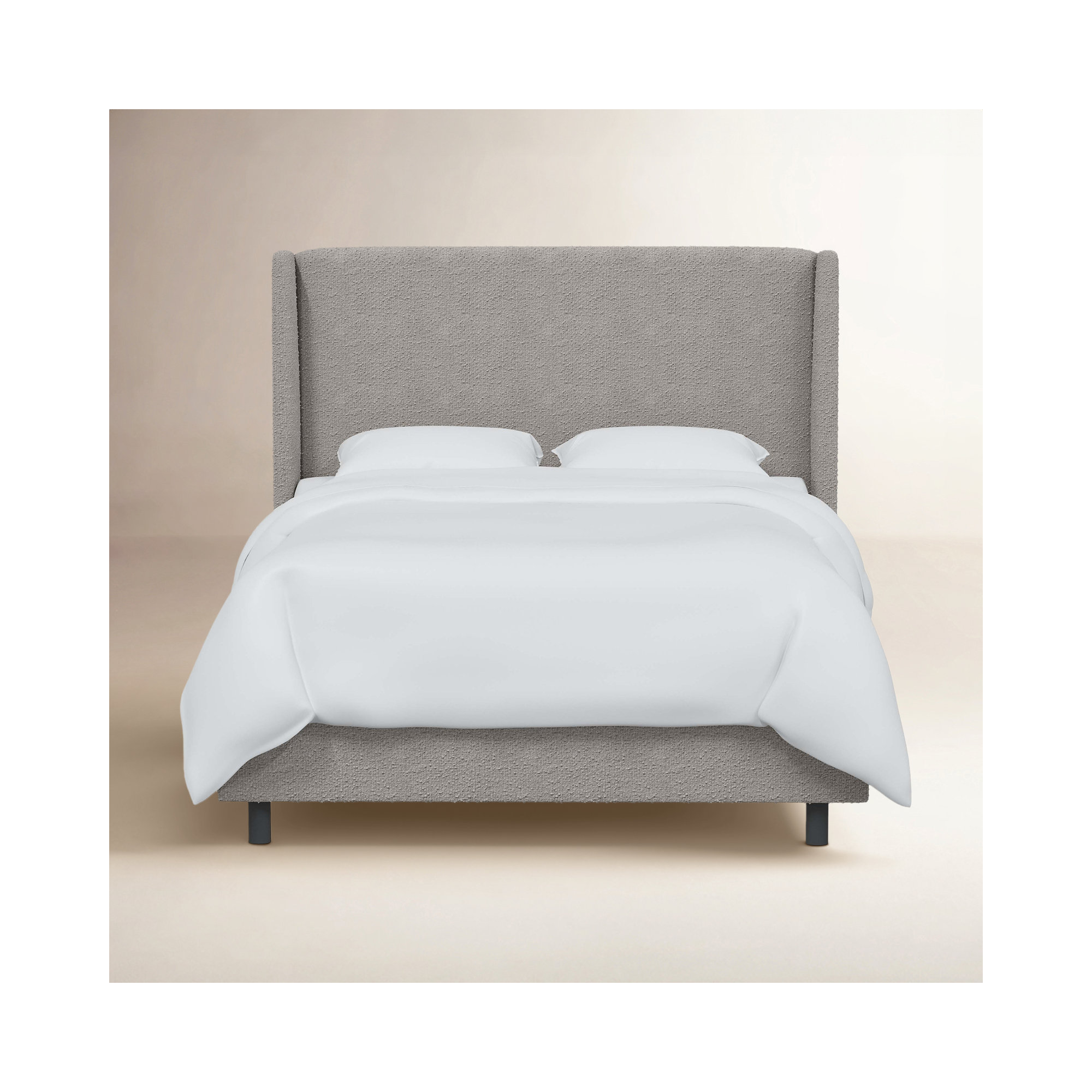 Tilly Upholstered Bed, California King, Classic Elephant Boucle