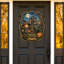 Décoration de porte en bois pour l'Halloween « Boutique de potions de sorcière » par G. Debrekht