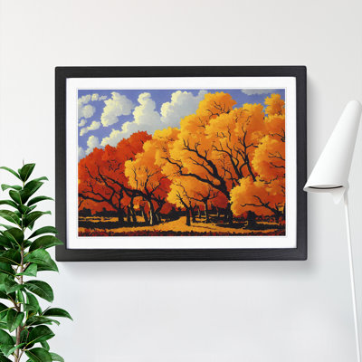 The Autumn Forest - Framed Print