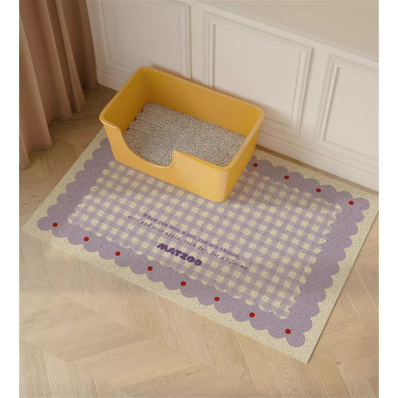 Tapis filtrant pour litière pour chat, H 0,3 po x l 23,62 po x P 15,74 po