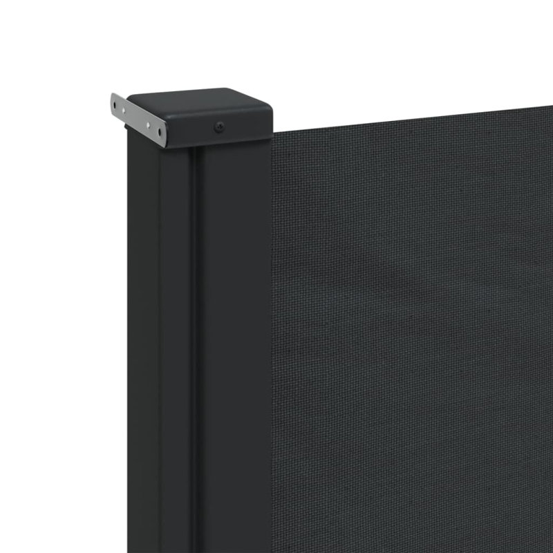 Retractable Side Awning, Black, 220cm H x 300cm W